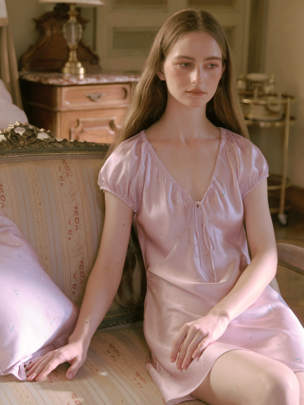 Rosalie 100% Silk Nightdress