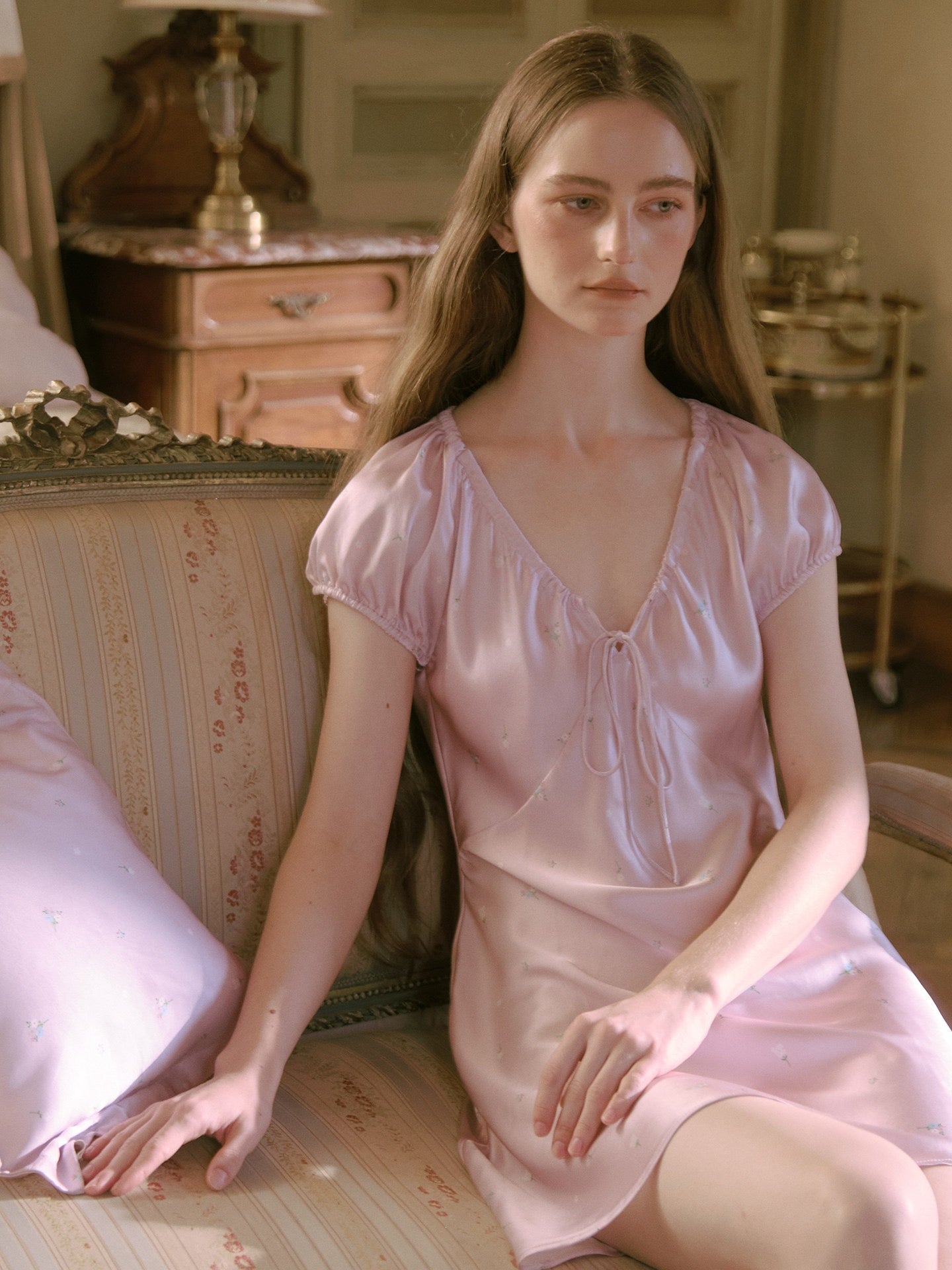 Rosalie 100% Silk Nightdress