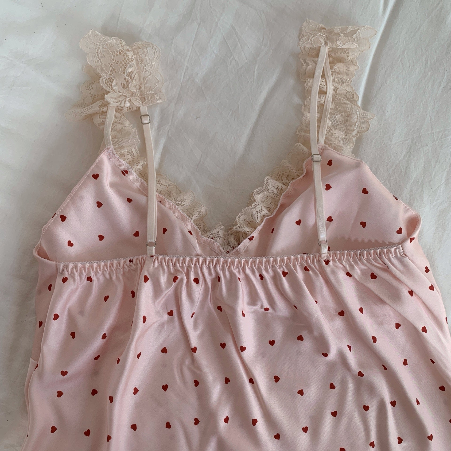 Rosie Hearts Lace Slip Dress
