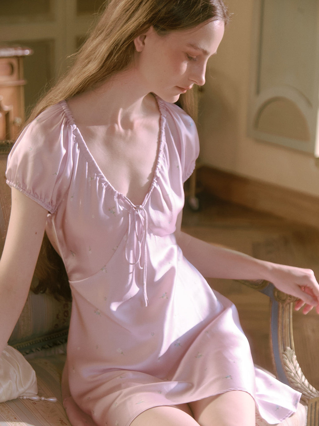 Rosalie 100% Silk Nightdress