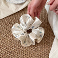 Bluebell Satin Scrunchie